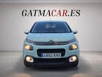 Usado Citroën C3 Feel 82 CV (60 kW) 2018 Azul Utilitario