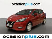 Usado Nissan Micra Acenta 90 CV (66 kW) 2018 Rojo Utilitario