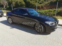 Usado BMW 218 150 CV (110 kW) 2016 Negro Descapotable