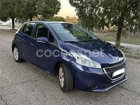 Usado Peugeot 208 82 CV (60 kW) 2013 Azul Utilitario