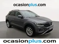 Usado VW T-Roc Life 110 CV (80 kW) 2024 Gris SUV