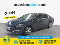 Usado Peugeot 508 GT-line 150 CV (110 kW) 2018 Azul Berlina