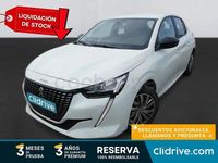 Usado Peugeot 208 Active 100 CV (73 kW) 2022 Amarillo Utilitario