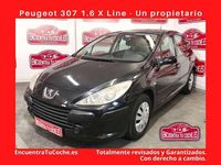 Usado Peugeot 307 110 CV (80 kW) 2005 Negro Utilitario