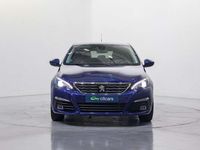 Usado Peugeot 308 Allure 110 CV (80 kW) 2019 Azul Utilitario