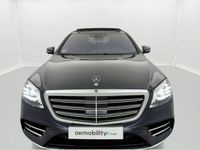 Usado Mercedes S560 AMG line 476 CV (350 kW) 2021 Azul cavansita Berlina