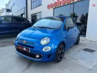 Usado Fiat 500C S 105 CV (77 kW) 2017 Azul Descapotable