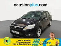 Usado Ford Focus Trend 90 CV (66 kW) 2008 Negro Utilitario