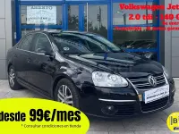 Usado VW Jetta Advance 140 CV (102 kW) 2007 Negro Berlina
