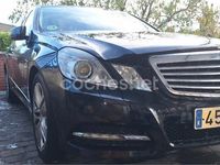 Usado Mercedes E220 Avantgarde 170 CV (125 kW) 2011 Negro Berlina