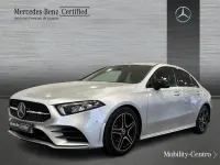 Usado Mercedes A200 AMG line 150 CV (110 kW) 2022 Plata iridio met Berlina
