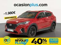 Usado Hyundai Tucson N Line 136 CV (100 kW) 2020 Rojo SUV