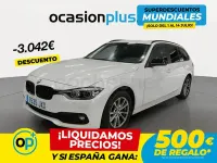 Usado BMW 318 150 CV (110 kW) 2017 Blanco Familiar