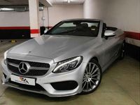 Käytetty Mercedes C220 170 HP (125 kW) 2017 Hopea Avoauto