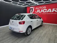 Usado Seat Ibiza Reference 90 CV (66 kW) 2017 Blanco Berlina