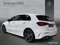 Usado Mercedes A180 AMG line 136 CV (100 kW) 2025 Blanco polar