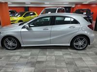 Usado Mercedes A200 AMG line 136 CV (100 kW) 2016 Gris Utilitario
