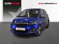 Usado Peugeot 108 Allure 72 CV (52 kW) 2021 Azul Berlina