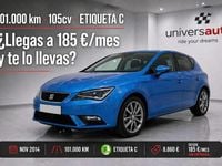 Usado Seat Ibiza Style 105 CV (77 kW) 2014 Azul Utilitario