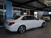 Usado Mercedes C200 Avantgarde 136 CV (100 kW) 2016 Blanco Berlina