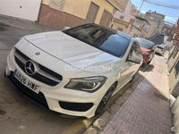 Usado Mercedes CLA200 AMG line 136 CV (100 kW) 2014 Blanco Berlina