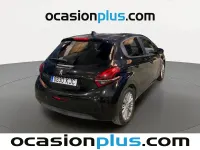 Usado Peugeot 208 Style 82 CV (60 kW) 2018 Negro Utilitario