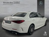 Usado Mercedes C220 AMG line 200 CV (147 kW) 2025 Blanco Berlina