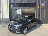 Usado Peugeot 108 Active 72 CV (52 kW) 2021 Negro Berlina