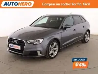 Usado Audi A3 Sport 110 CV (80 kW) 2017 Gris Berlina