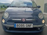 Usado Fiat 500 Lounge 101 CV (74 kW) 2009 Azul Descapotable