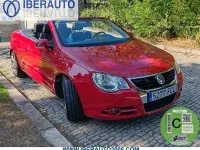 Usado VW Eos 200 CV (147 kW) 2006 Rojo Descapotable