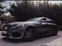 Usado Mercedes C220 170 CV (125 kW) 2018 Gris / plata Familiar