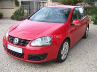 Usado VW Golf V GT 170 CV (125 kW) 2007 Rojo Berlina