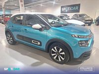 Usado Citroën C3 Feel 83 CV (61 kW) 2021 Azul Utilitario
