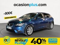 Usado Seat Leon Reference 105 CV (77 kW) 2015 Azul Utilitario