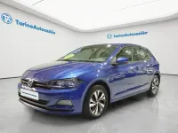 Usado VW Polo Advance 95 CV (69 kW) 2021 Azul Utilitario