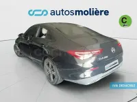 Usado Mercedes CLA200 163 CV (119 kW) 2022 Negro Coupe