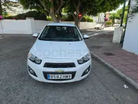 Usado Chevrolet Aveo LTZ 95 CV (69 kW) 2012 Blanco Berlina