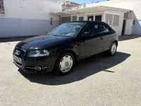 Usado Audi A3 Cabriolet Attraction 105 CV (77 kW) 2010 Negro Descapotable
