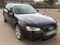 Usado Audi A4 177 CV (130 kW) 2012 Negro Familiar