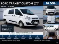Usado Ford Transit Custom Nugget 185 CV (136 kW) 2020 Blanco Van