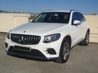 Usado Mercedes GLC220 AMG line 170 CV (125 kW) 2015 Blanco SUV