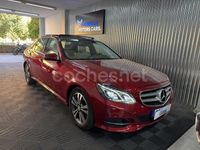 Usado Mercedes E350 Avantgarde 252 CV (185 kW) 2014 Granate Berlina