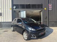 Usado Peugeot 108 Active 72 CV (52 kW) 2021 Negro Berlina
