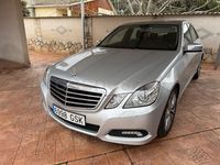 Usado Mercedes E350 231 CV (169 kW) 2009 Gris / plata Berlina