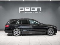 Usado Mercedes C220 194 CV (142 kW) 2018 Negro Familiar