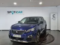 Usado Peugeot 3008 Allure 130 CV (95 kW) 2018 Azul SUV