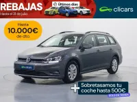 Usado VW Golf VII Edition 110 CV (80 kW) 2018 Gris Familiar