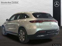 Usado Mercedes EQC400 Electric Art 300 kW (408 CV) 2019 Plata hightech SUV