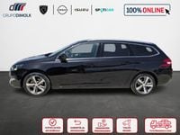 Usado Peugeot 308 SW Allure 130 CV (95 kW) 2019 Negro Familiar